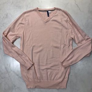 H&M DIVIDED V-NECK SWEATER